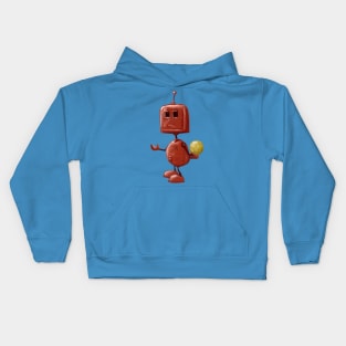 Little Red Robot Kids Hoodie